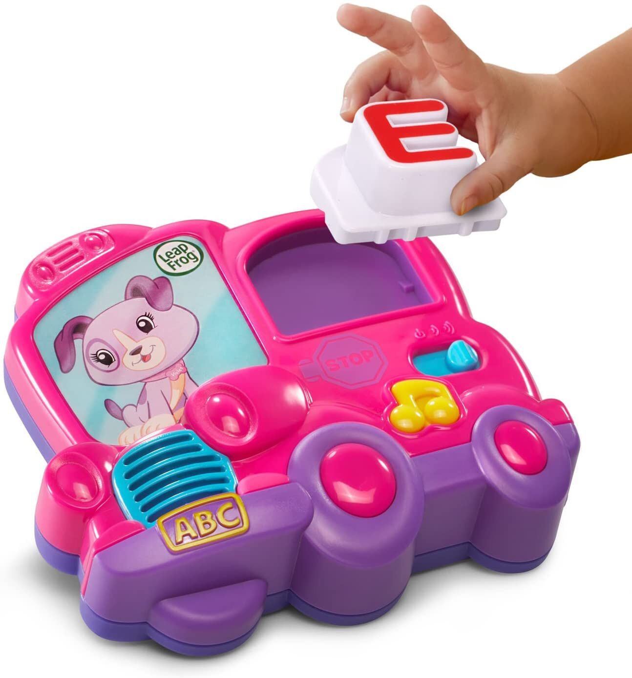 LeapFrog Fridge Phonics Magnetic Letter Set, Pink