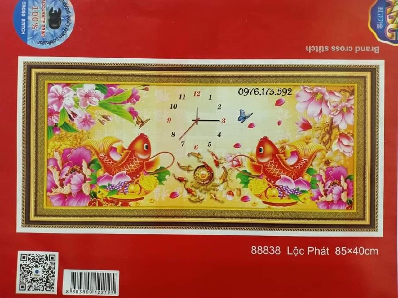 Combo tranh thêu, tranh đá