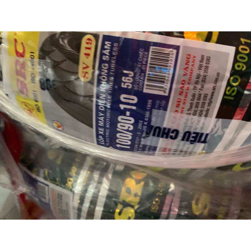 Lốp xe điện 90/90-12 không săm