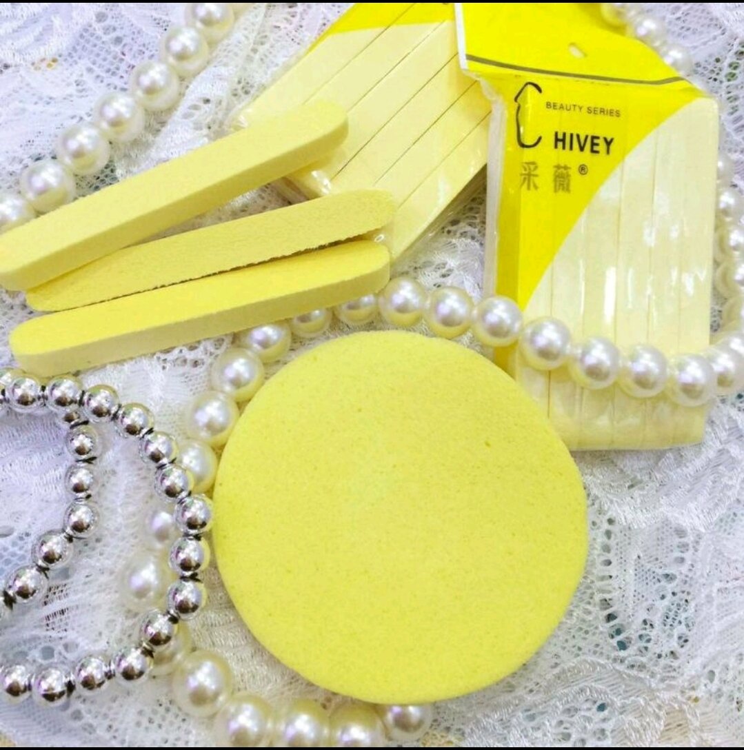 Bọt biển rửa mặt bông nở chivey nhật