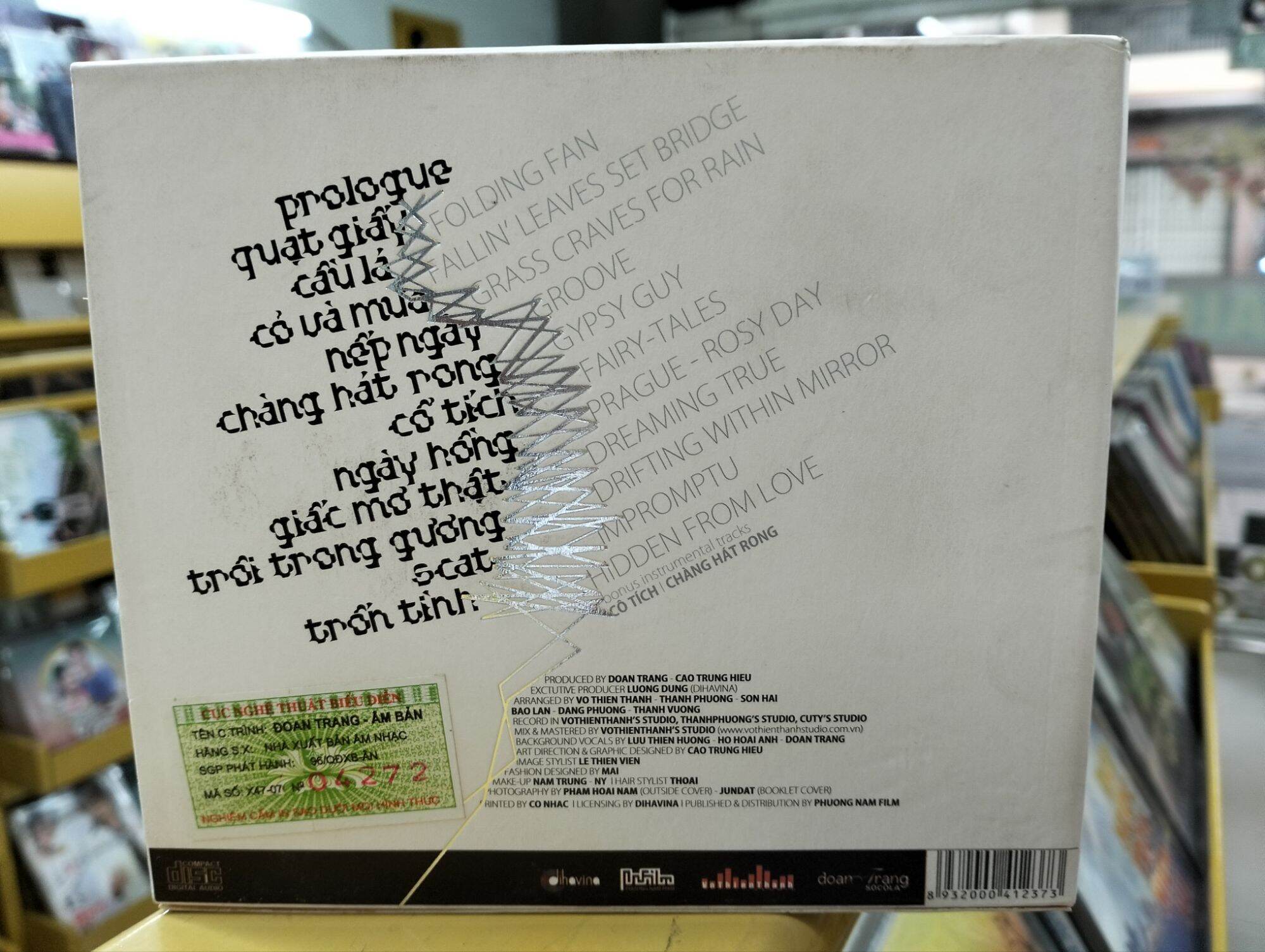 Đĩa CD - Đoan Trang - Âm bản