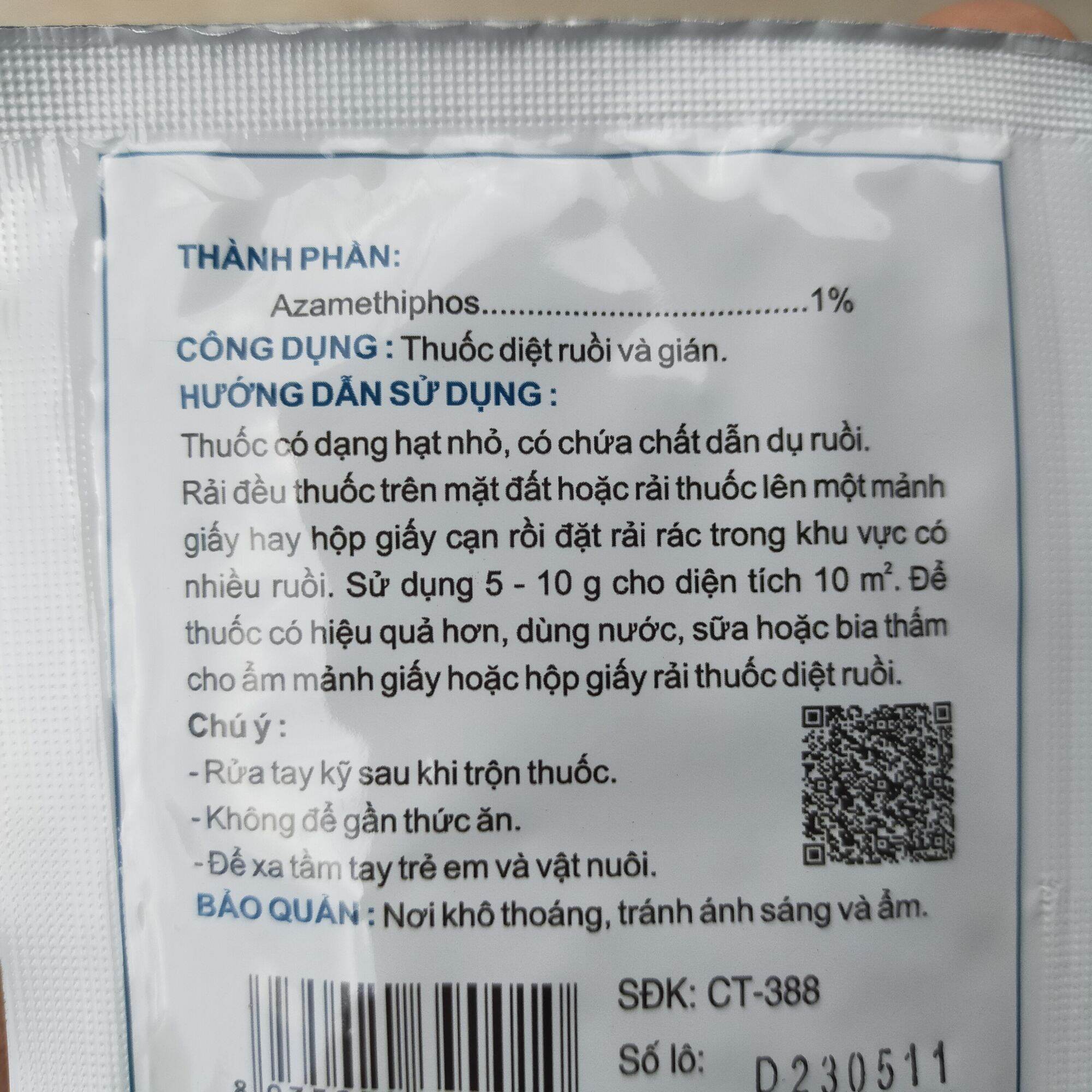 Fly Killer thuốc diệt ruồi gói 5g