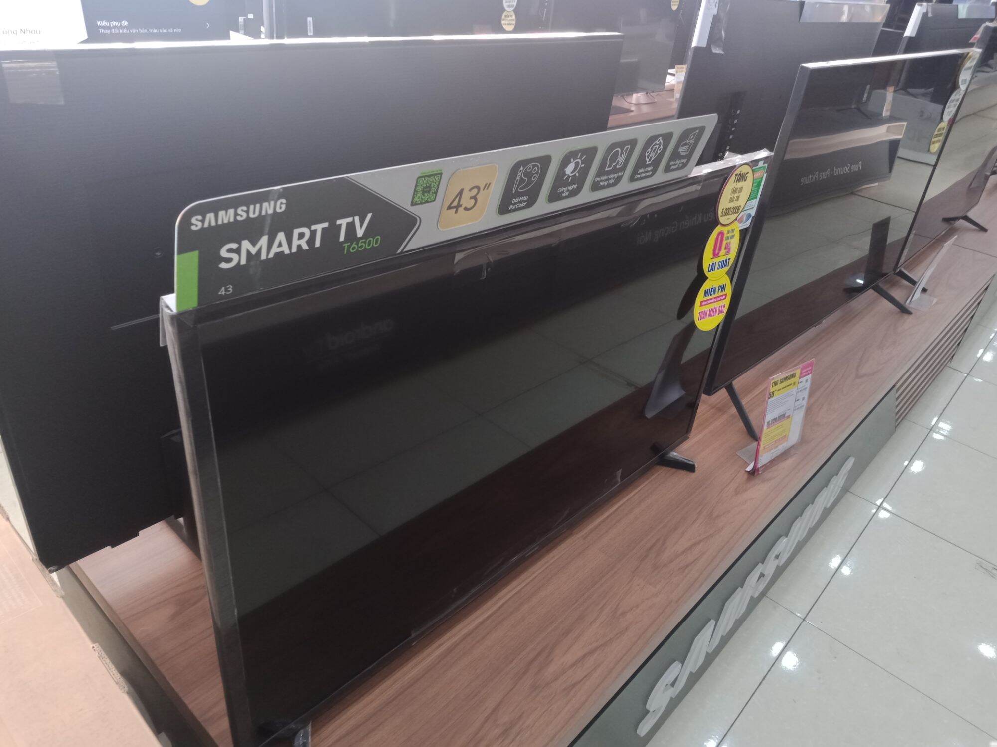 tivi samsung smart tivi 43t6500