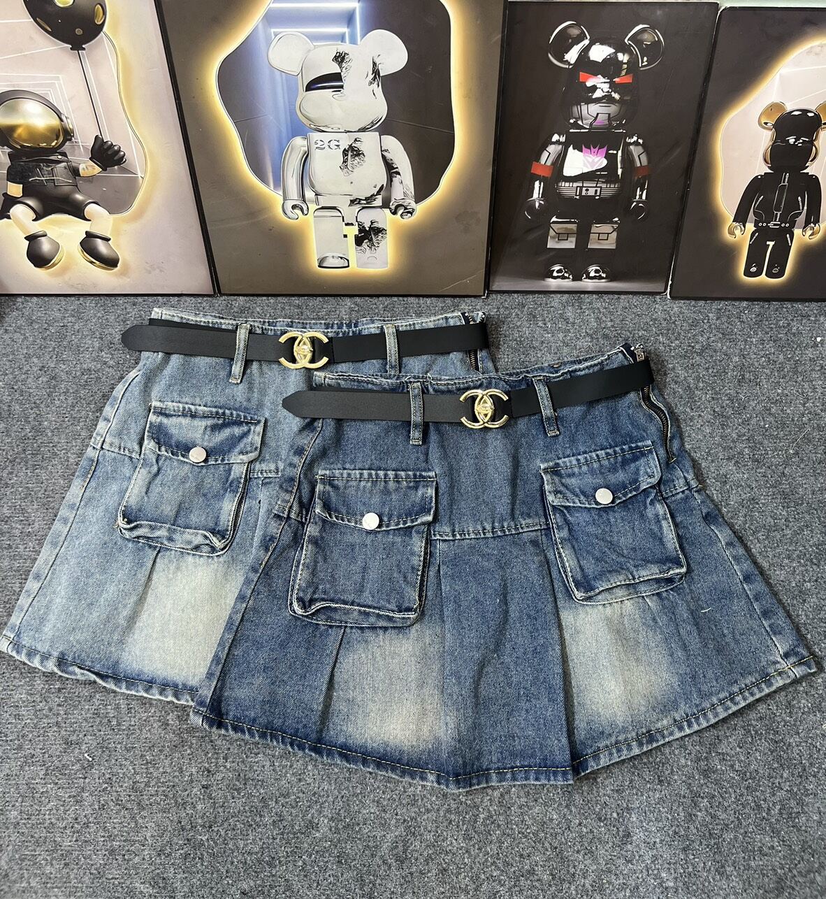 QUẦN GIẢ VÁY JEANS CAO CẤP