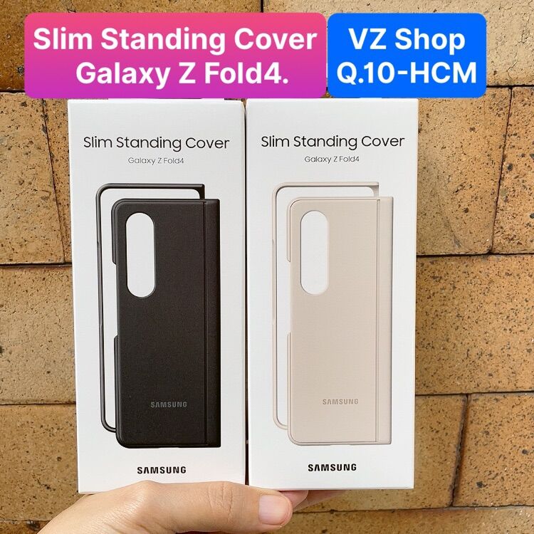 Chính hãng-Ốp lưng Slim Standing Cover cho điện thoại Samsung Galaxy Z Fold4