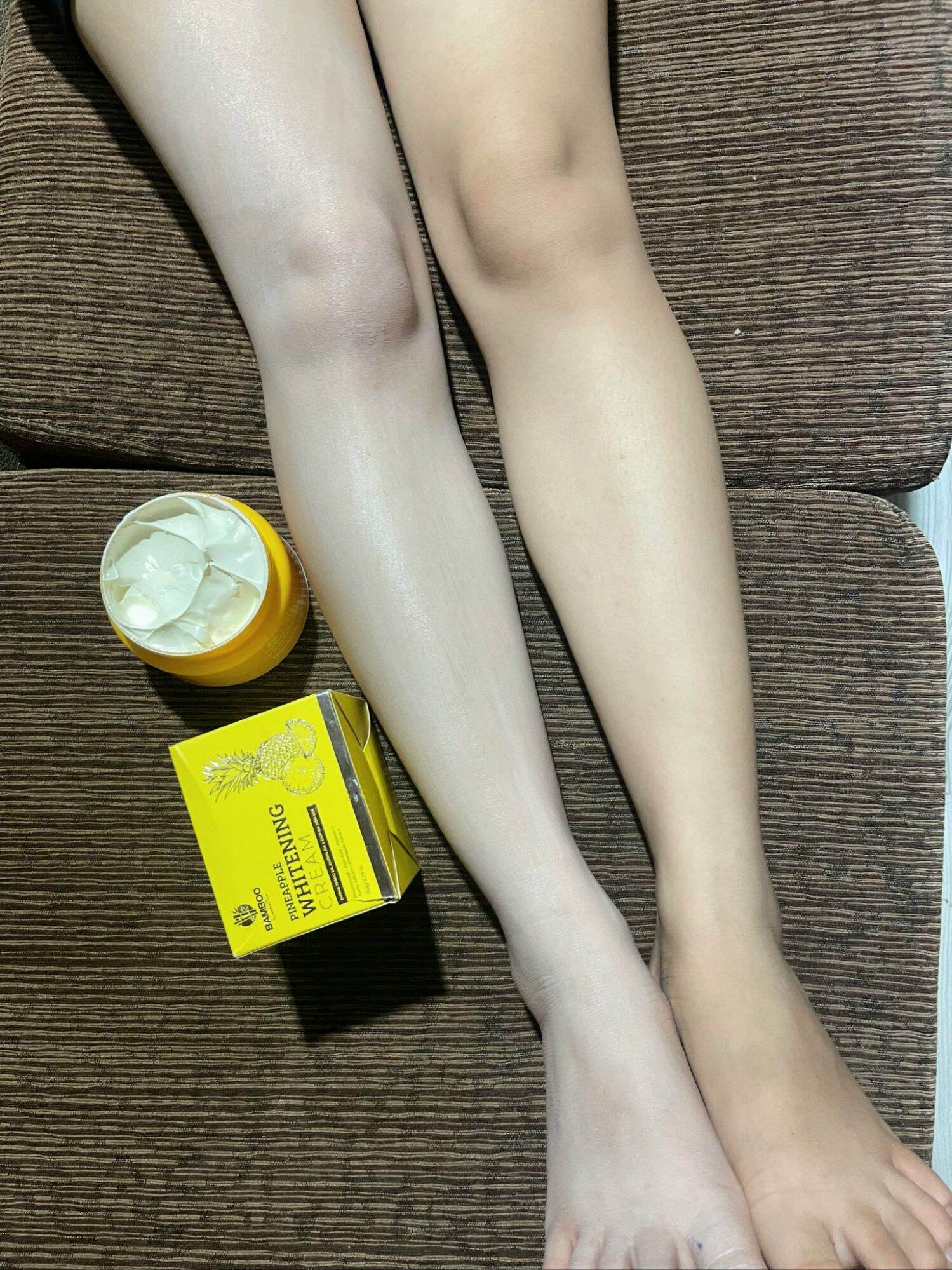 Kem Body Dứa Pineapple Whitening Cream Bamboo