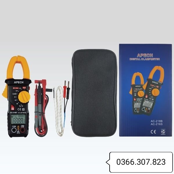 APECH AC-218B Ampe kìm đo dòng AC (600A)