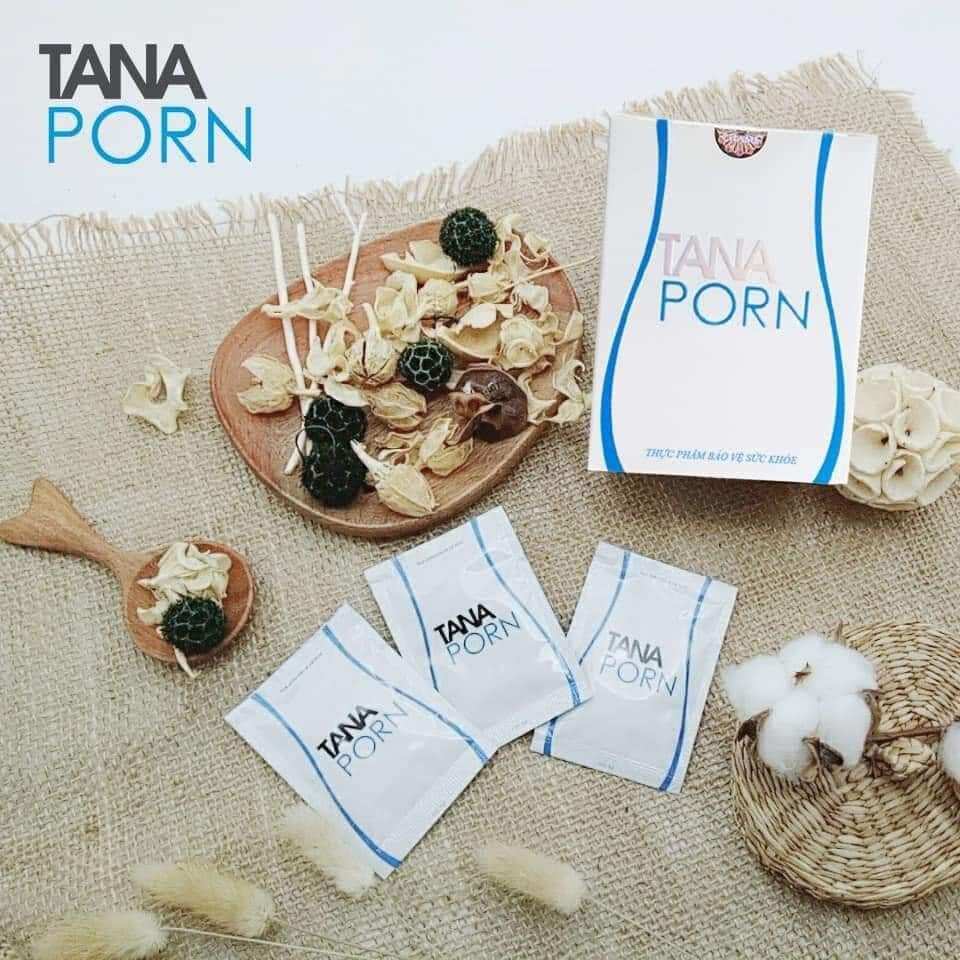 detox xổ mỡ vành ruột Tanaporn 2 tuần, 25 viên xổ mỡ giảm cân thải mỡ bụng chân tay