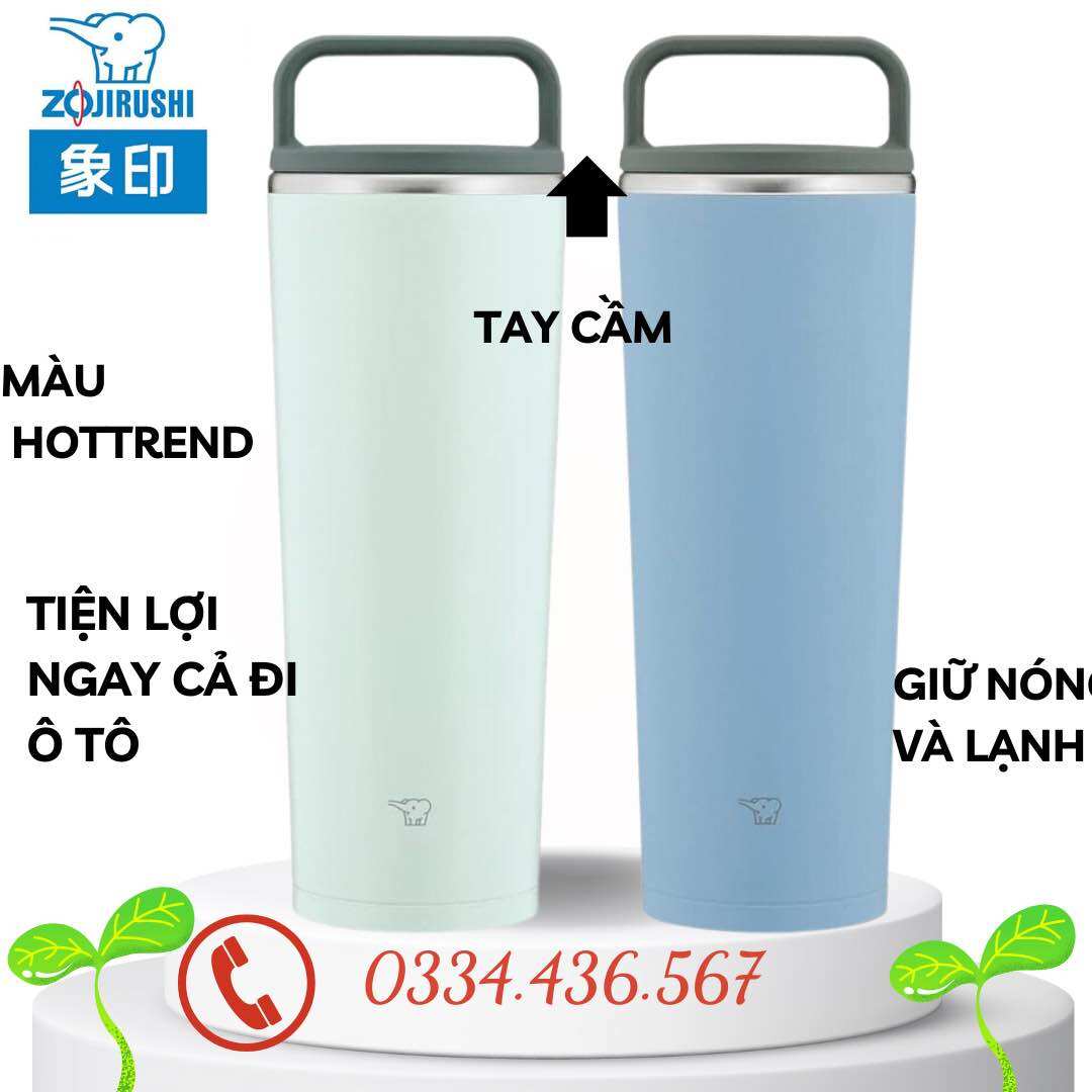 Cốc giữ nhiệt zojirushi cao cấp nội địa nhật