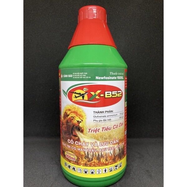 Thuốc trừ cỏ - xb52 - glufosinate ammonium - 900ml