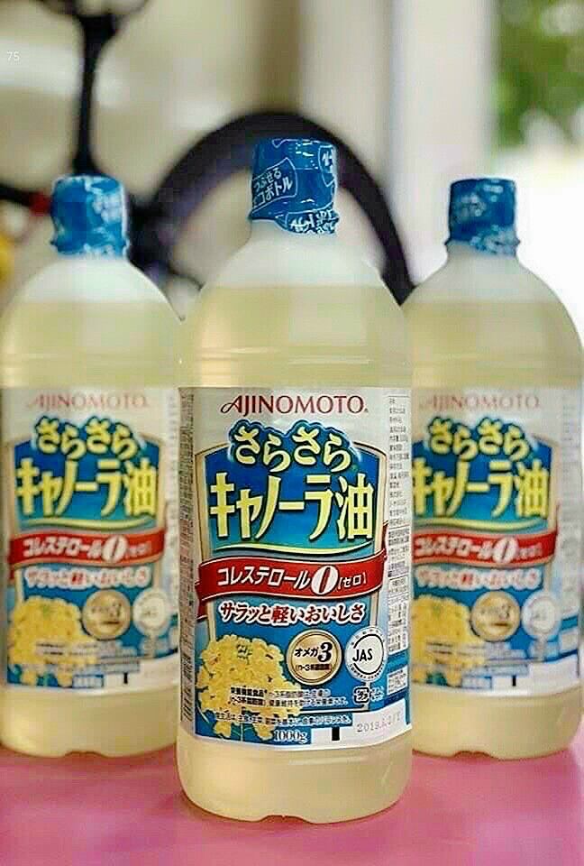 Dầu ăn hoa cải Nhật -chai 1l