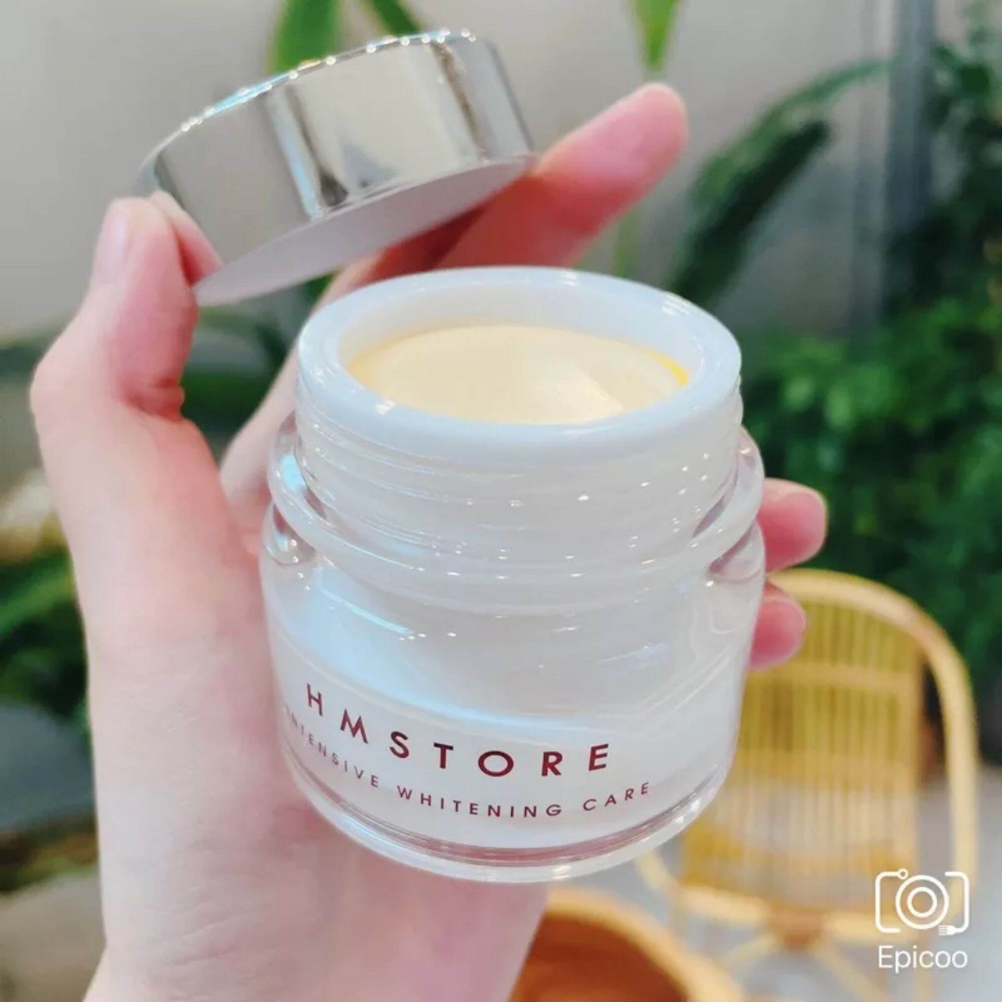 KEM FACE TRẮNG HỒNG HM STORE 20G