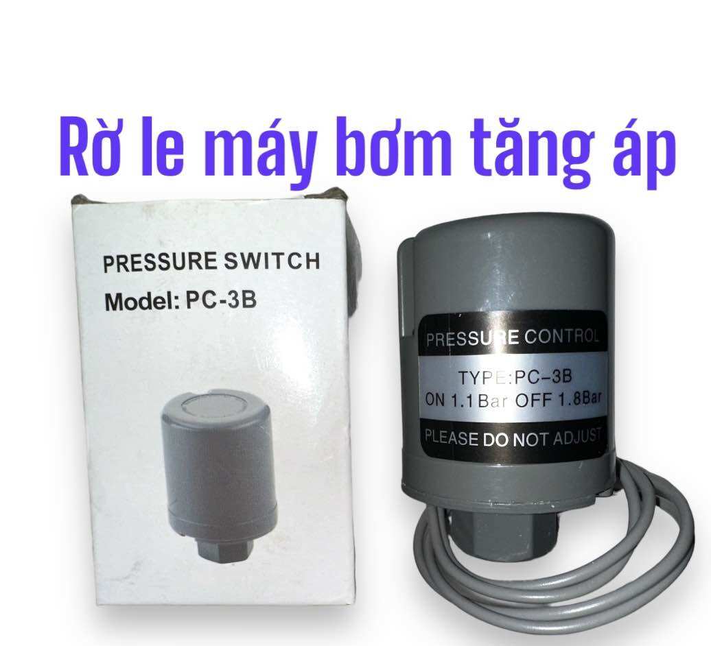 Công tắc áp suất (rờ le) Máy bơm tăng áp PC-3B