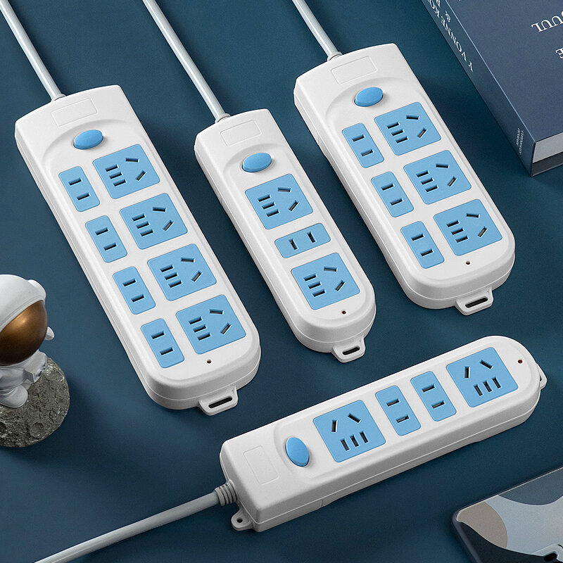 Bảng điều khiển ổ cắm ổ cắm xốp có dây dài dày đa chức năng ký túc xá gia dụng có thể leo tường ổ cắm điện ổ cắm công tắc phòng ngủ ổ cắm nhiều chỗ