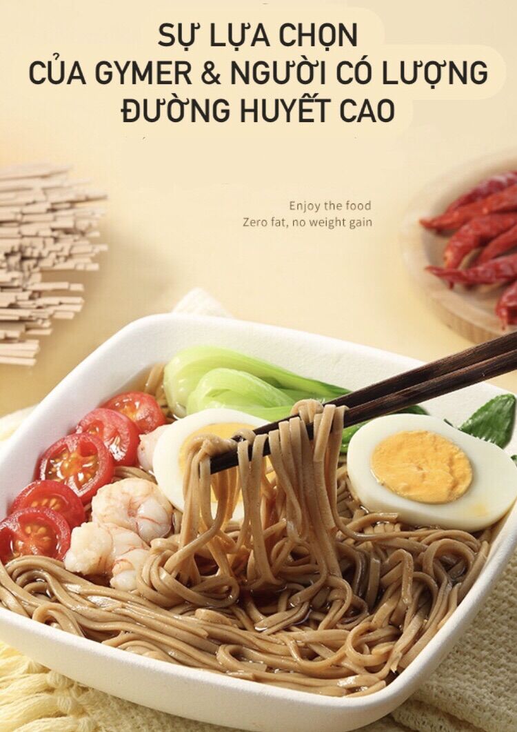 Combo 10 gói*200g Mỳ Soba Kiều mạch - Lúa Mạch đen