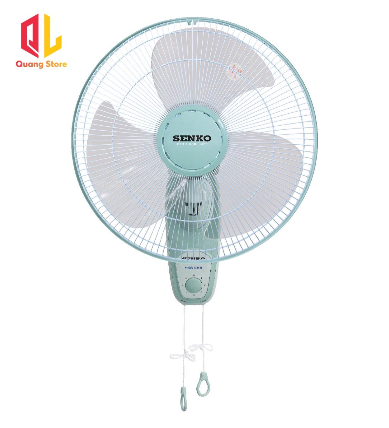 Quạt SenKo Treo Tường 2 dây TC1626 ( Hàng chính hãng ) ( Giao Màu Ngẫu Nhiên )