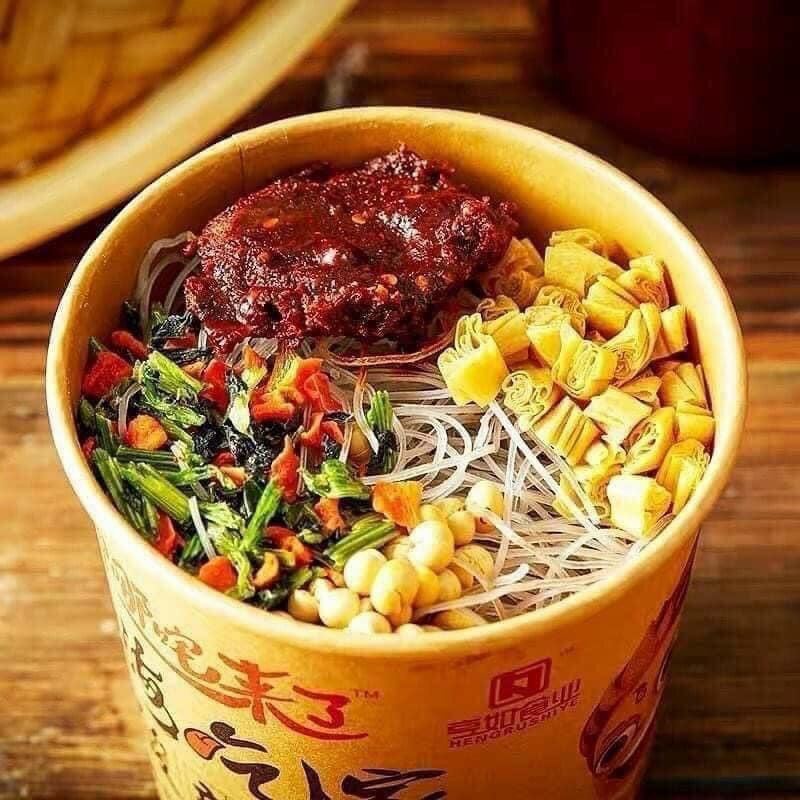 MIẾN TRÙNG KHÁNH CHUA CAY ĂN-THÙNG 6 LY