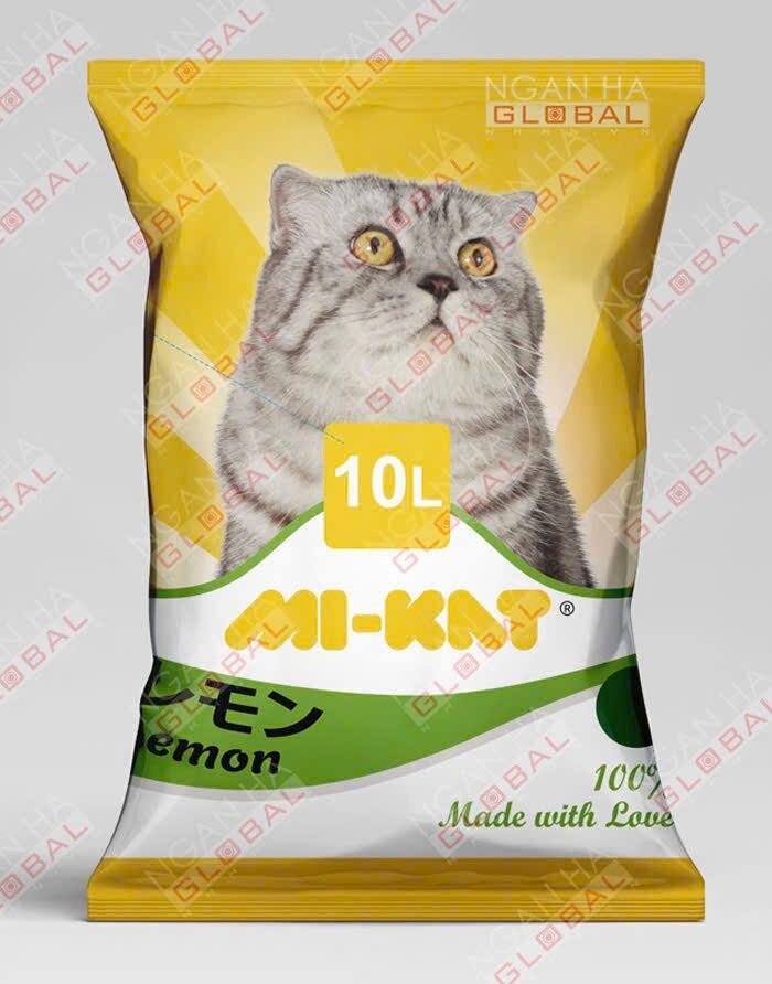 Cát Mi-kat 10L, Cát vệ sinh cho mèo, cát Min cho mèo