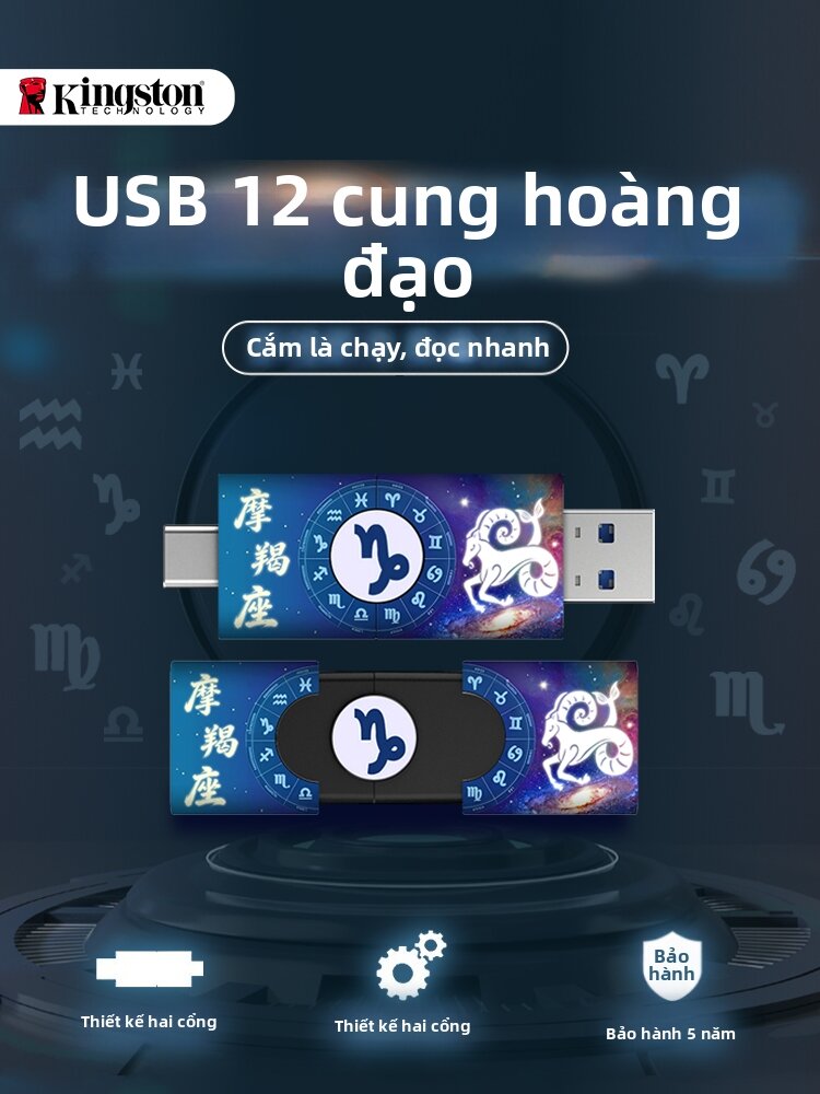 Kingston | USB 128GB Hình Mười Hai Chòm Sao