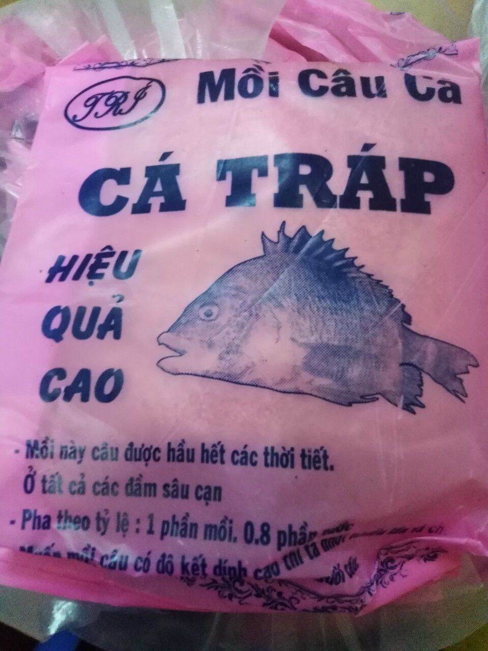 3 bịch mồi xã cá tráp