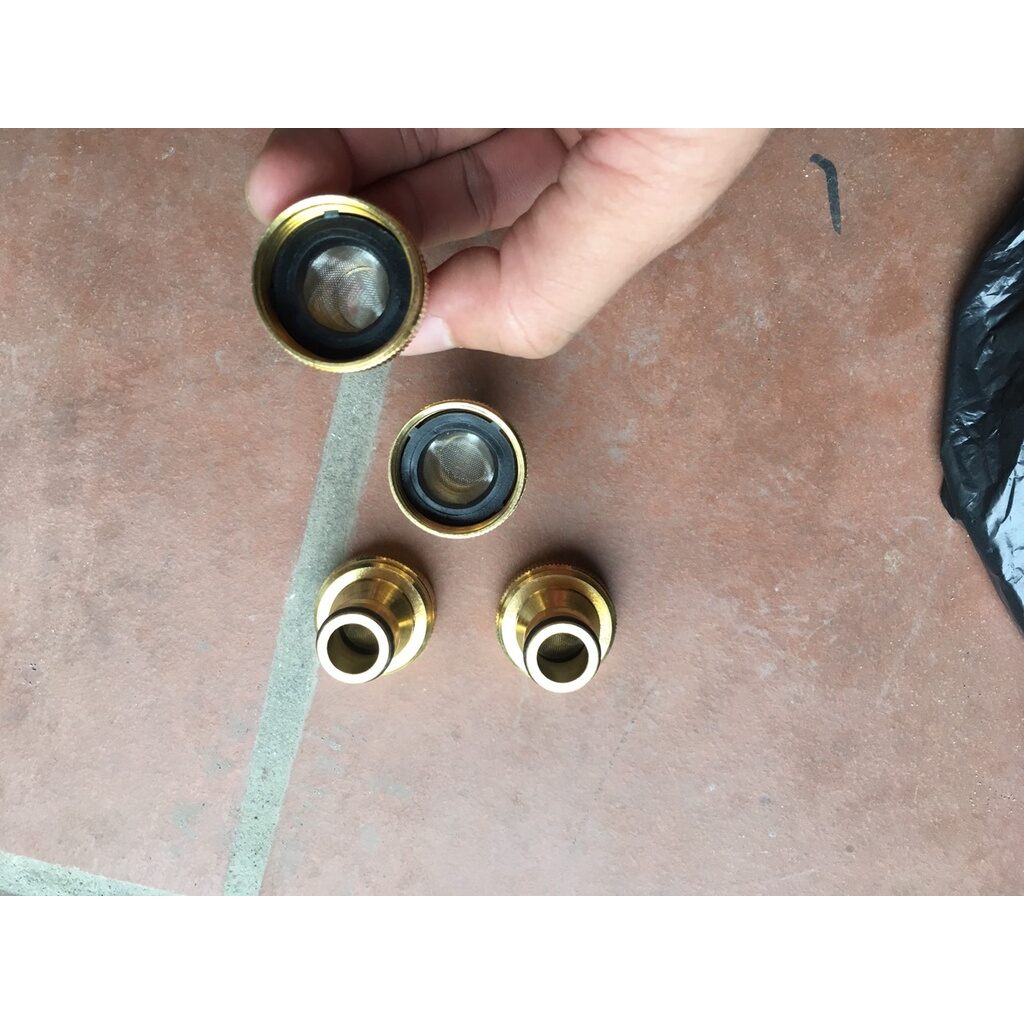 Cút lọc rác máy rửa xe gia đình ( Bằng đồng)