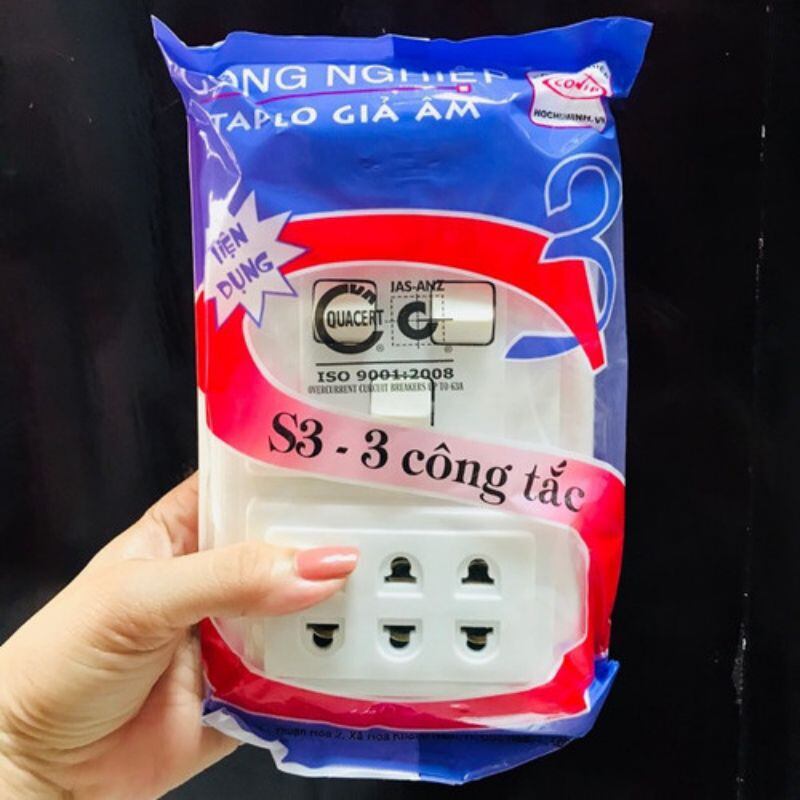 Bảng Điện Taplo Giả Âm (1,2,3 Công Tắc)