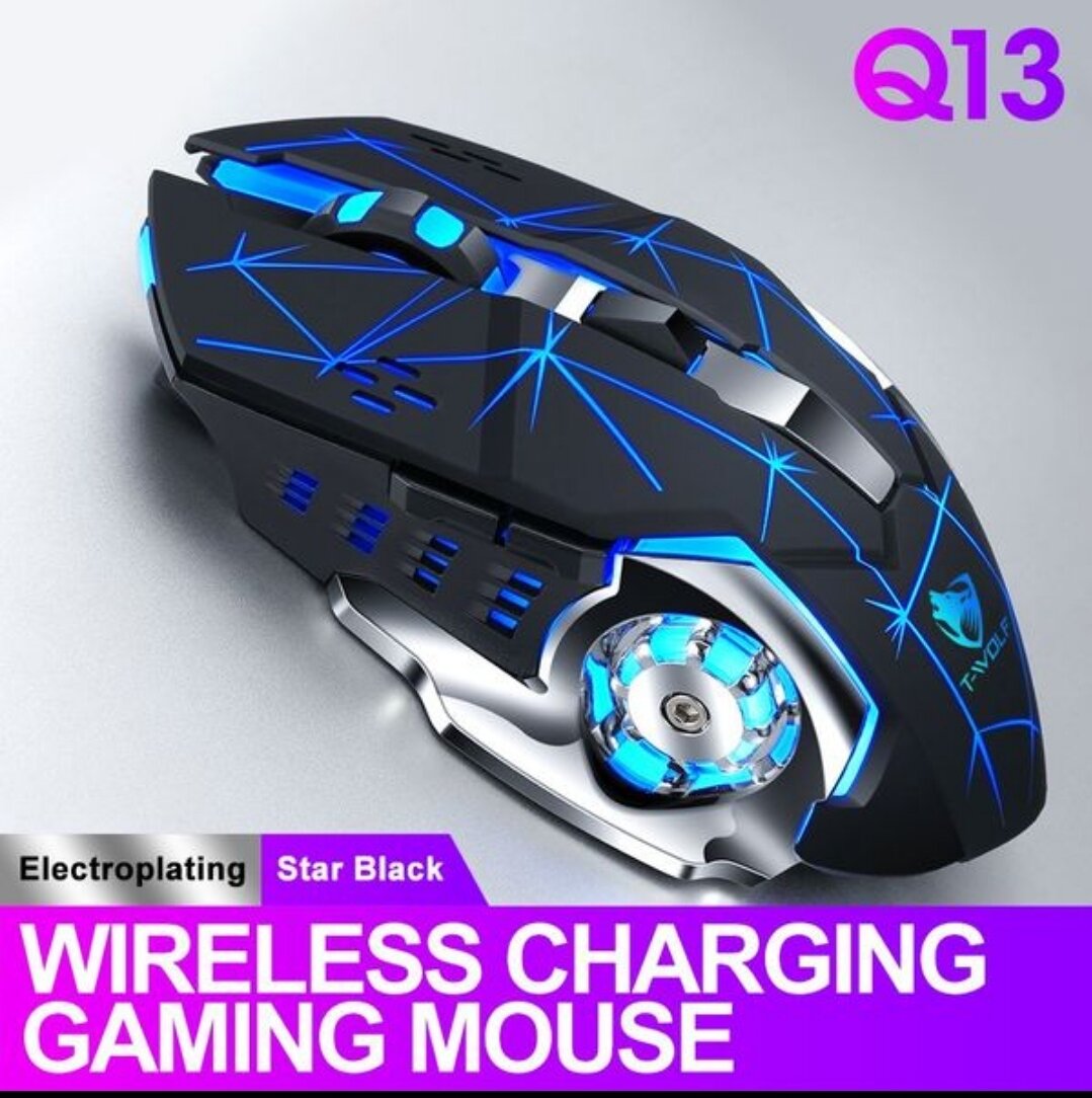 Chuột máy tính không dây t-wolf q13 mouse , hàng chính hãng, bảo hành 6 tháng