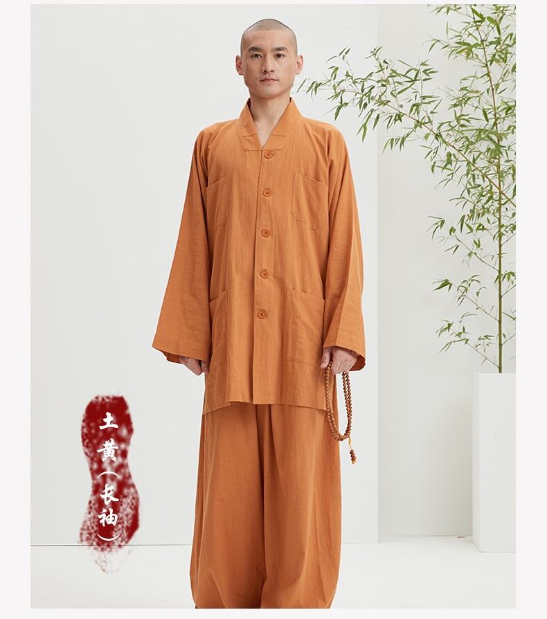 Trang phục nhà sư từ duyên, đồ dùng nhà sư, quần áo nhà sư, quần áo hòa thượng, bộ đồ áo ngắn mùa hè, áo phật, áo nữ tu thiền mẫu mỏng