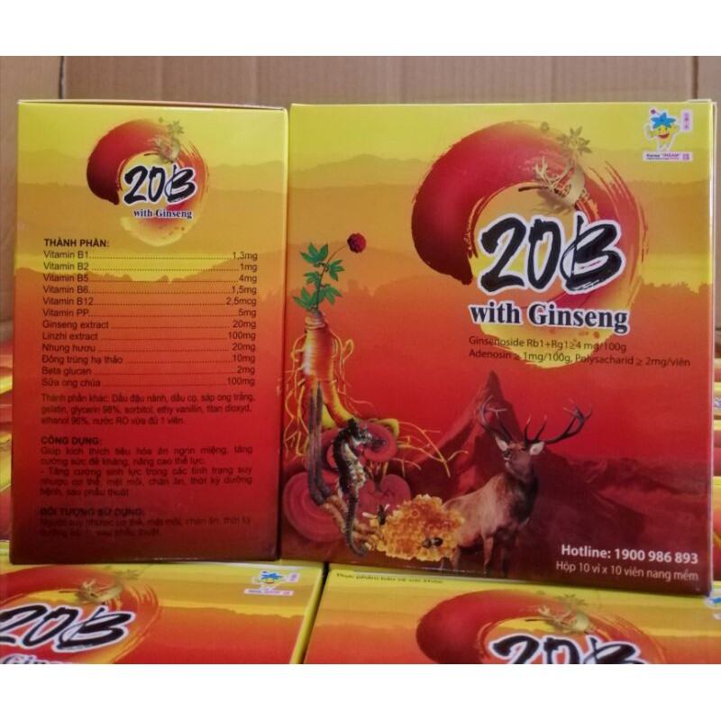 Vitamin 20B, bổ xung vitamin nhóm B giúp tăng cường sức khỏe
