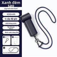 Aecooly | Quạt Tích Điện Cầm Tay Mini Phun Sương Động Cơ Không Chổi Than Turbo Làm Mát Nhanh Pin Trâu
