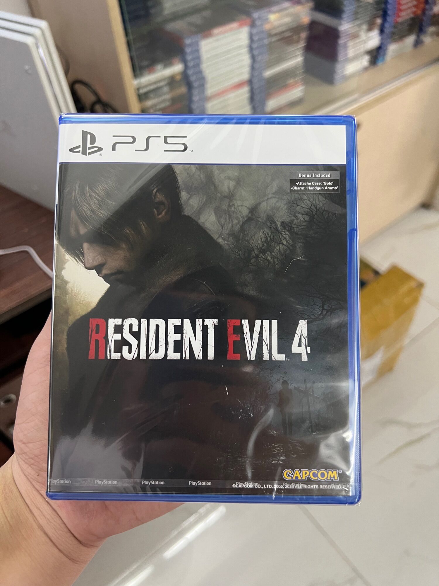 Đĩa chơi game PS4/ PS5: Resident Evil 4 Remake