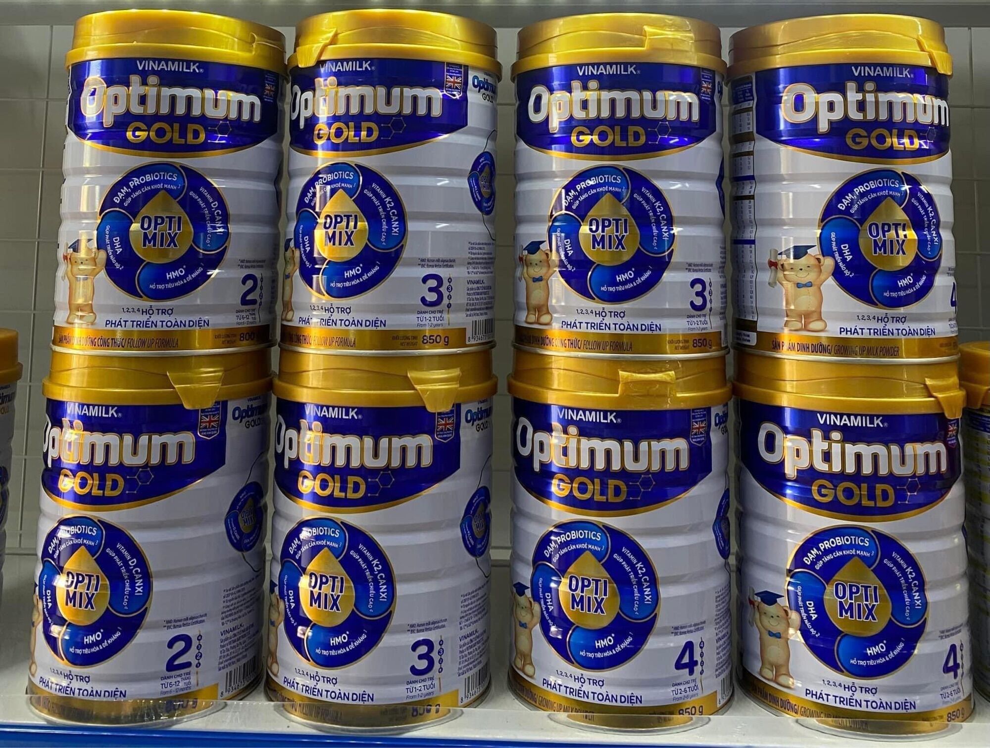 Sữa bột optimum gold 800g - MixASale