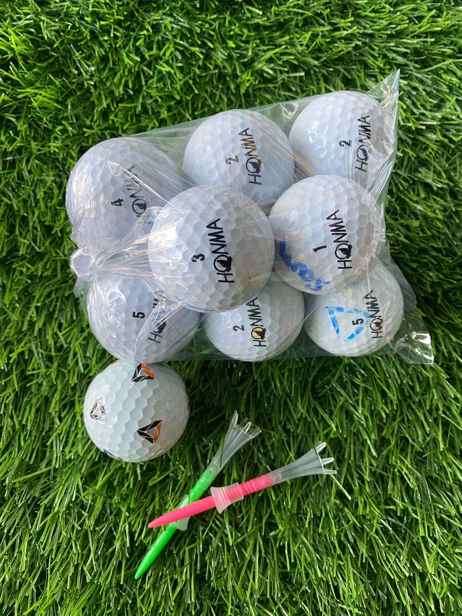 Bóng golf nhiều thương hiệu giá rẻ(combo 10 quả)