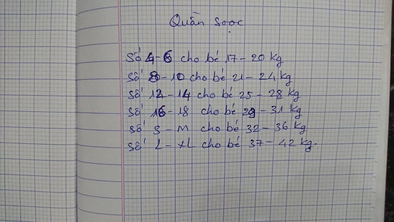 [HCM]Quần Soóc học sinh