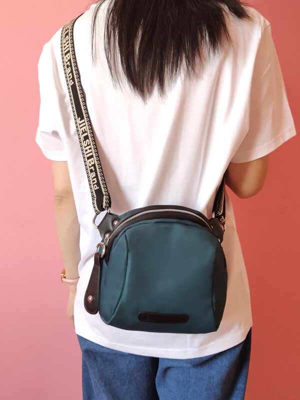 Túi Đeo Chéo Vải Oxford Dung Tích Lớn Cho Nữ Túi Đeo Vai Đơn Túi Vỏ Sò Túi Vải Canvas Túi Đeo Chéo Thời Trang Mùa Hè 2024