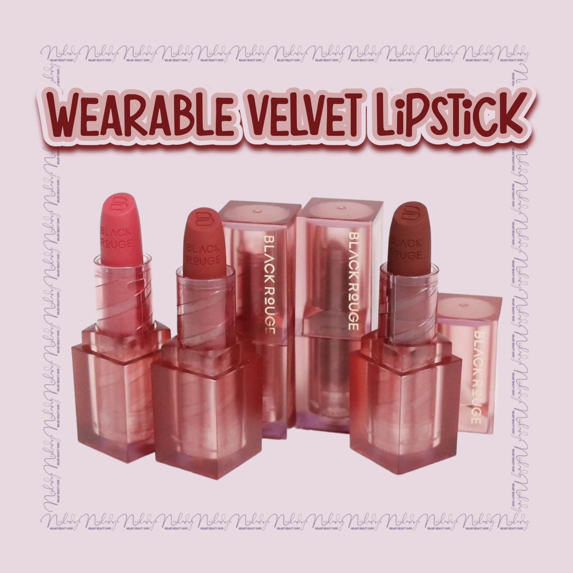 Son Black Rouge Wearable Velvet Lipstick