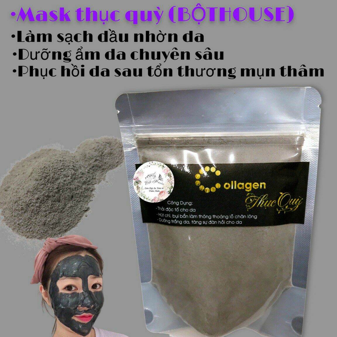 (Bột House)100Gr Collagen Thục Quỳ Giúp Săn Chắc Da - Lấy Lại Sự Tự Tin Cùng Làn Da Trẻ Mãi