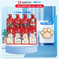Dầu Gội Xả OLD SPICE Nhập Khẩu Mỹ 2IN1 Hương Nước Hoa Cho Nam Thick & Full/ Pure Sport/ Bearglove Chai 650ML