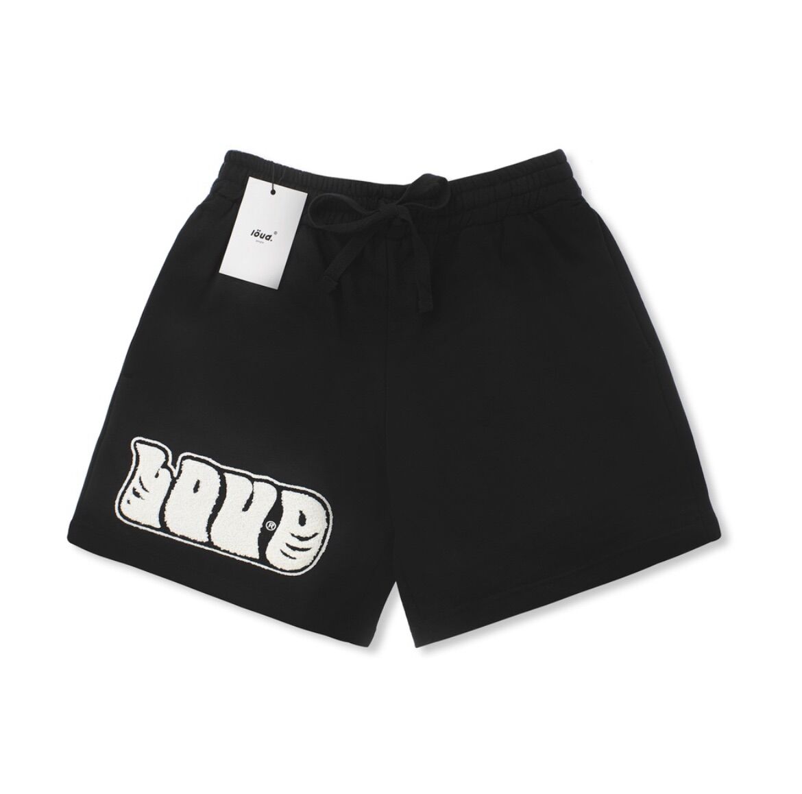 Quần shorts loud® 'drunken tiger' - black