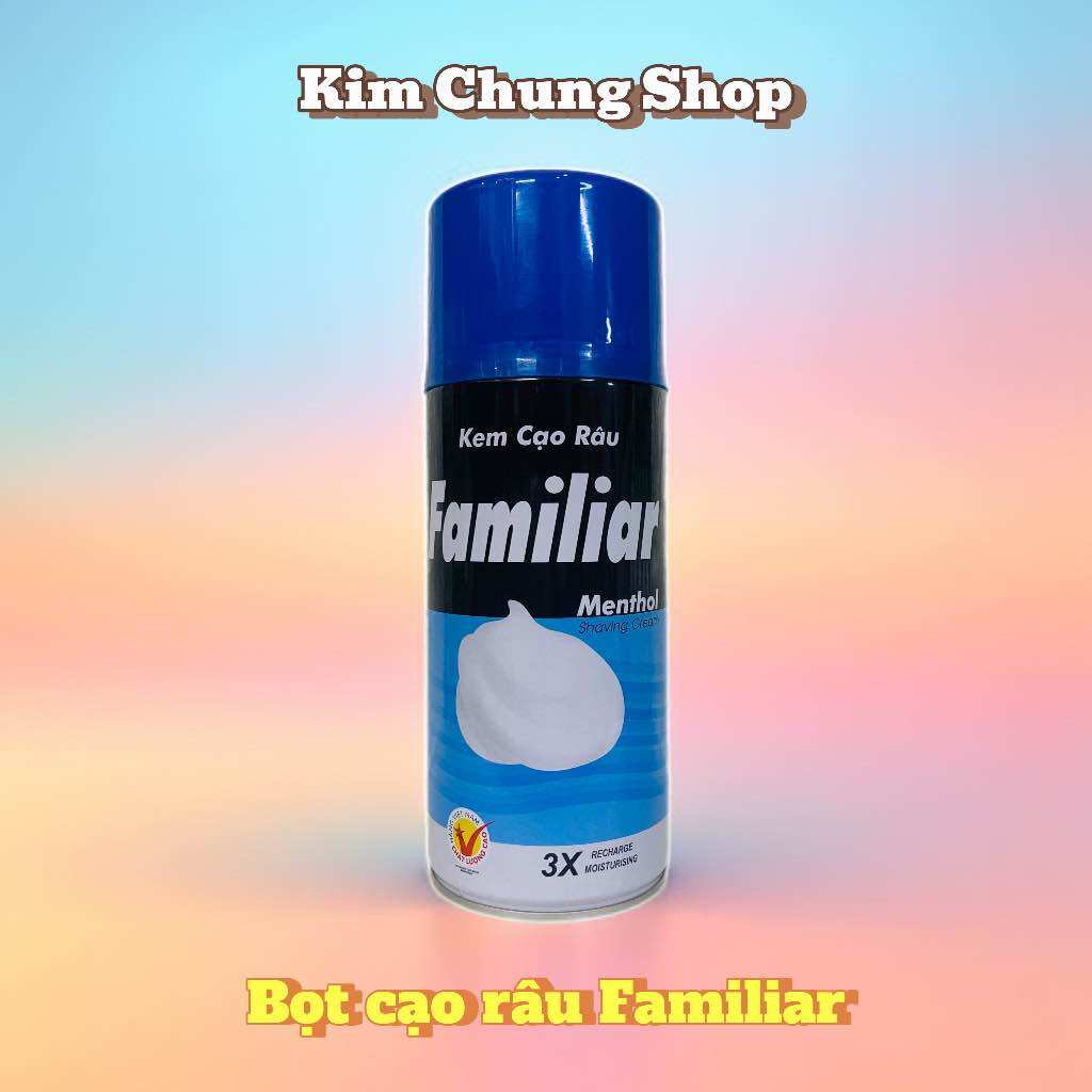 [Mới] Kem cạo râu Familiar - Bọt cạo râu Family