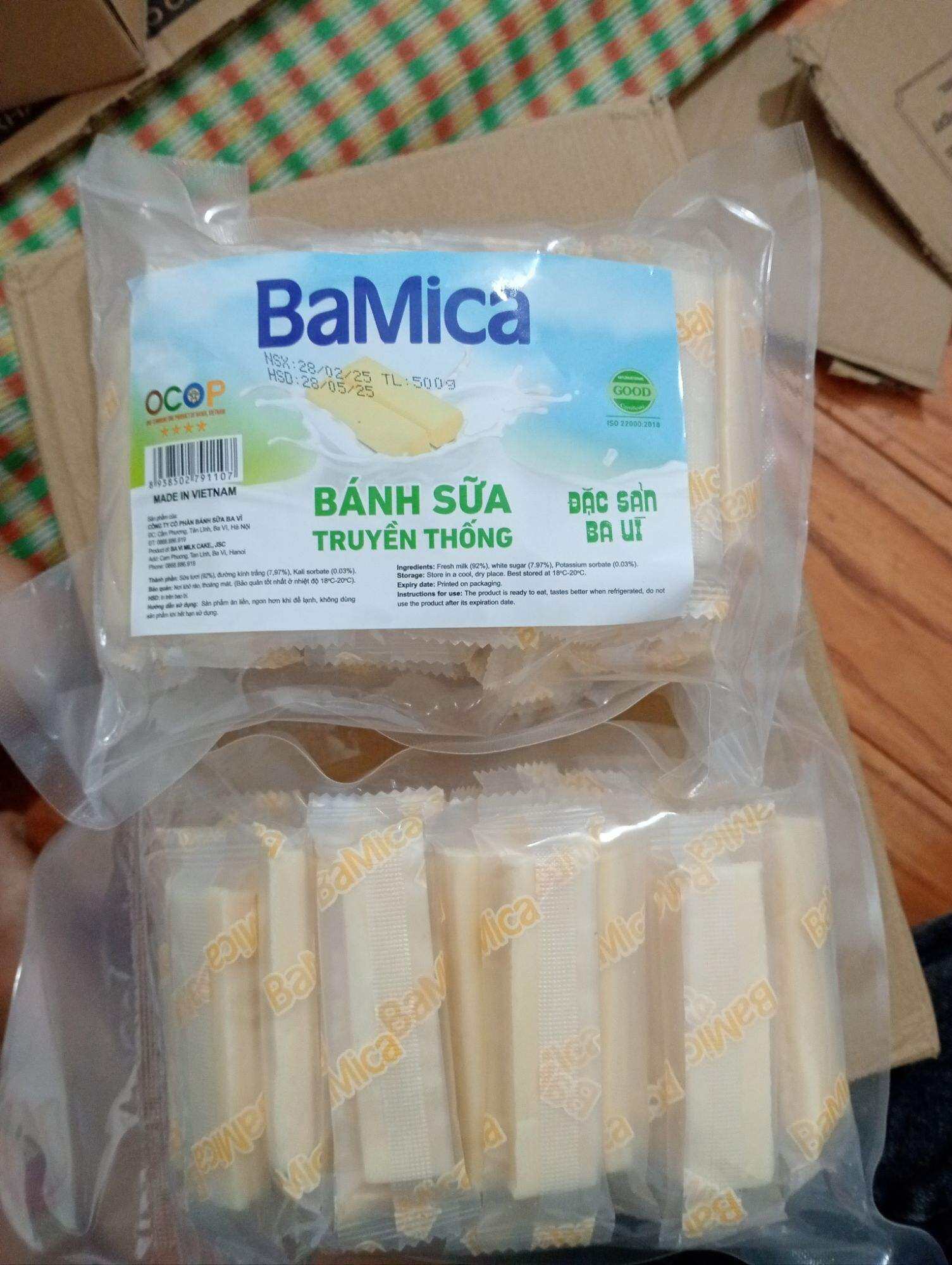 Bánh sữa Com bo 1kg bánh sữa ba vì 2 túi 80 chiếc - đặc sản ba vi- SHOP HỒNG BA VÌ