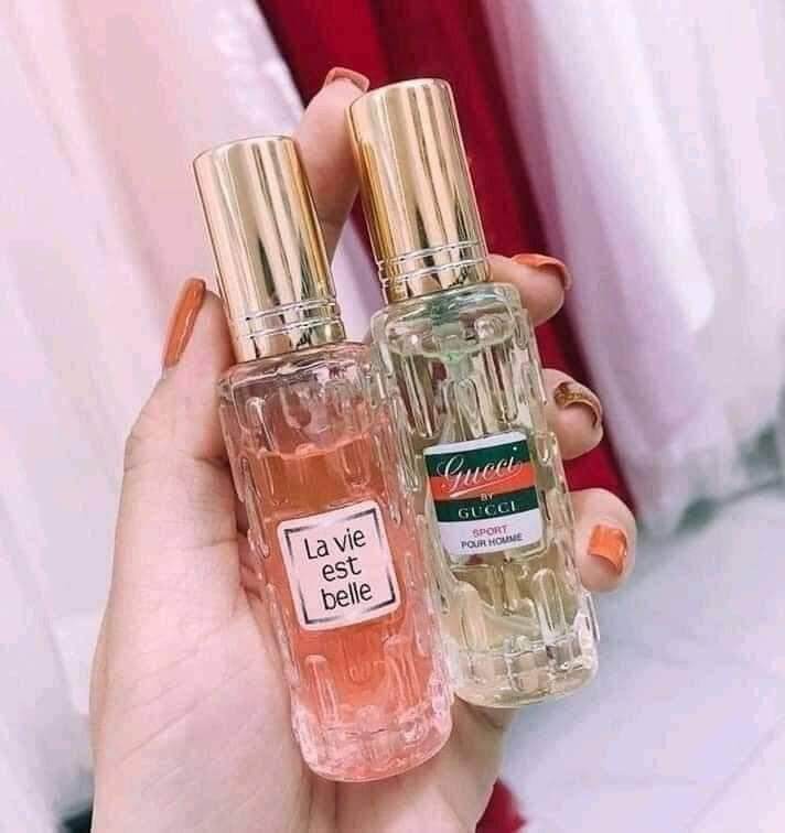 combo 2 chai nước hoa chiết pháp mini nhỏ gọn 20ml