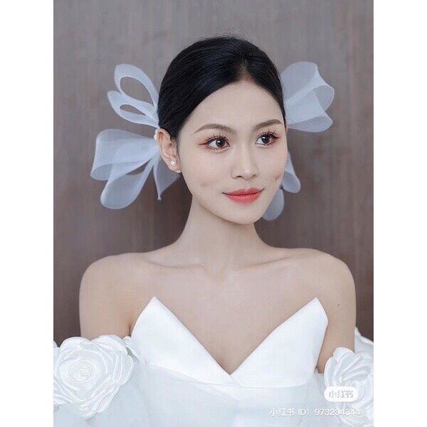 Nơ cài tóc bảng to siêu xinh