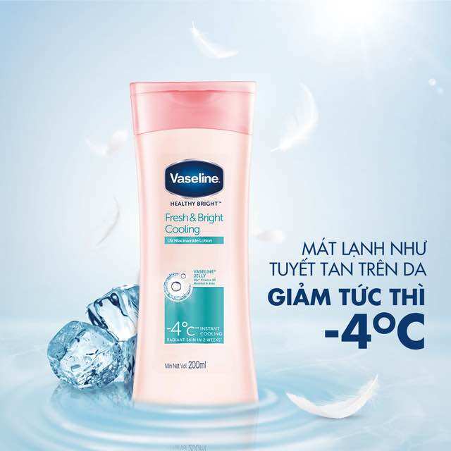 Sữa dưỡng thể vaseline 350ml
