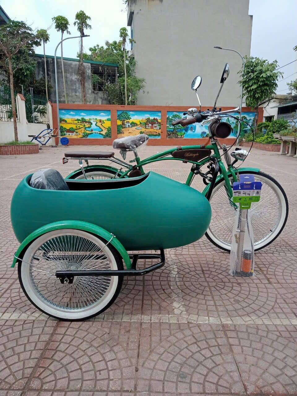 Xe đạp vua ba bánh " XẾ SANG XỊN ĐỘC LẠ "