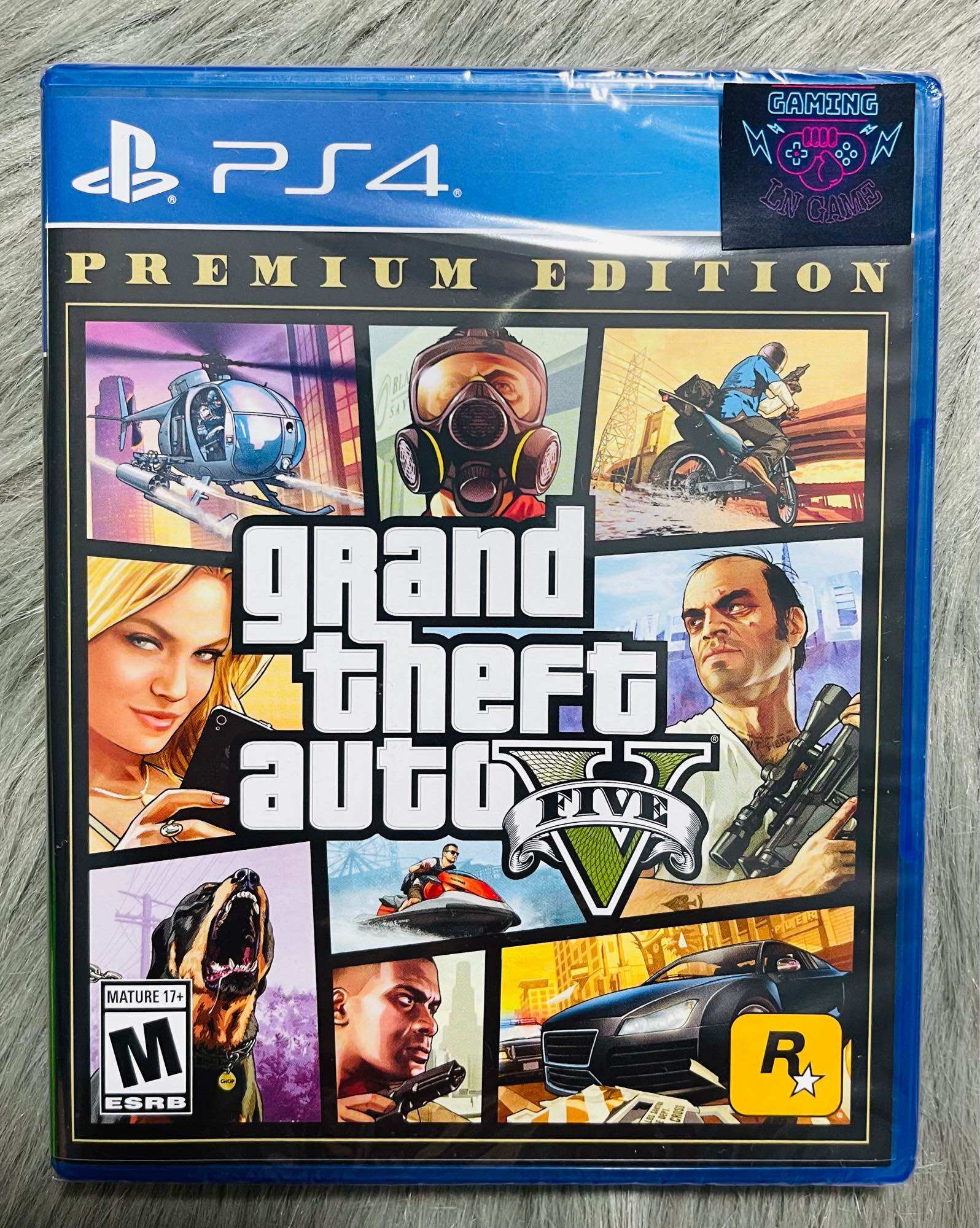 Đĩa Game PS5/PS4 : Grand Theft Auto V (new)