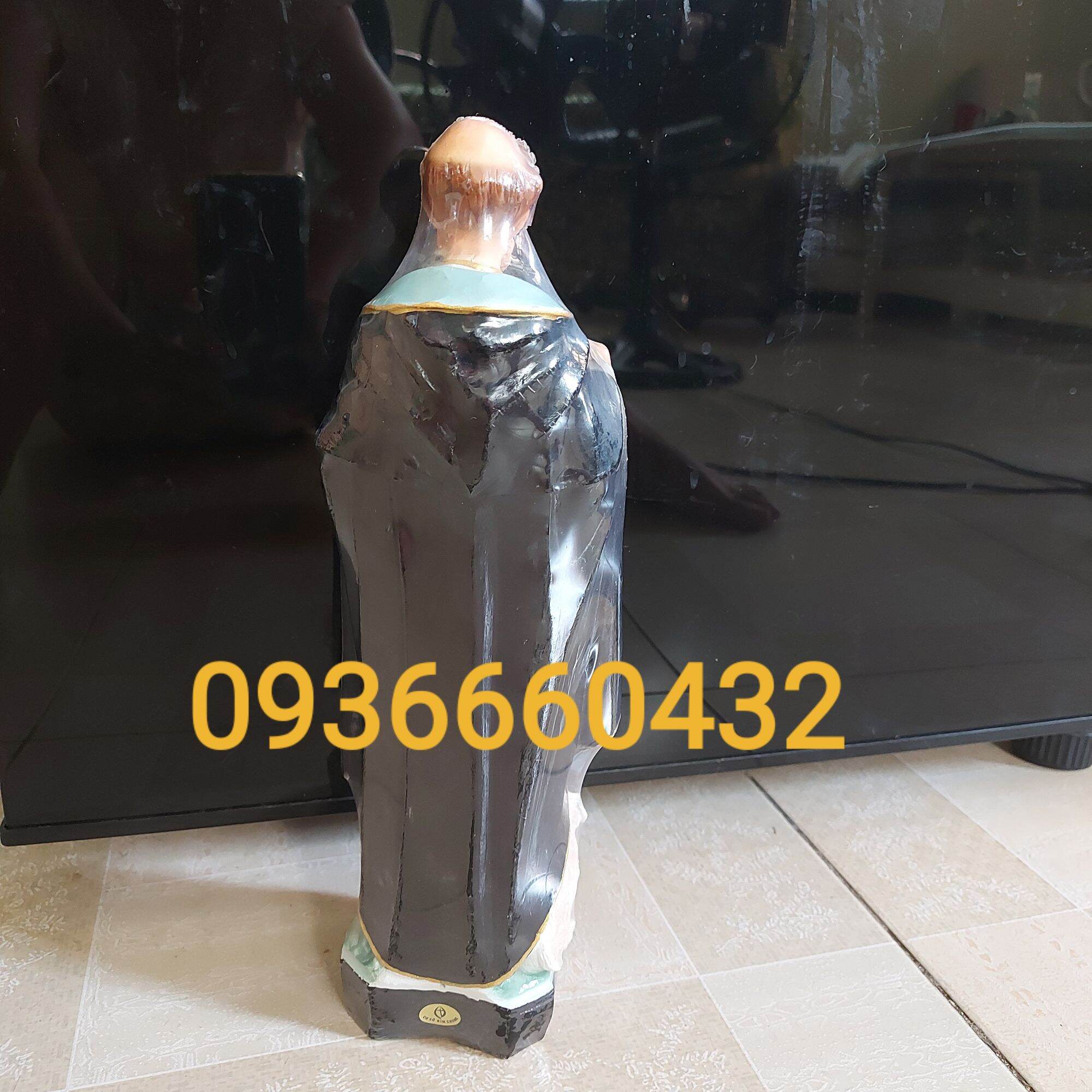 TƯỢNG CÔNG GIÁO THÁNH ĐA MINH 15CM 30CMPOLYCOMPOSITE