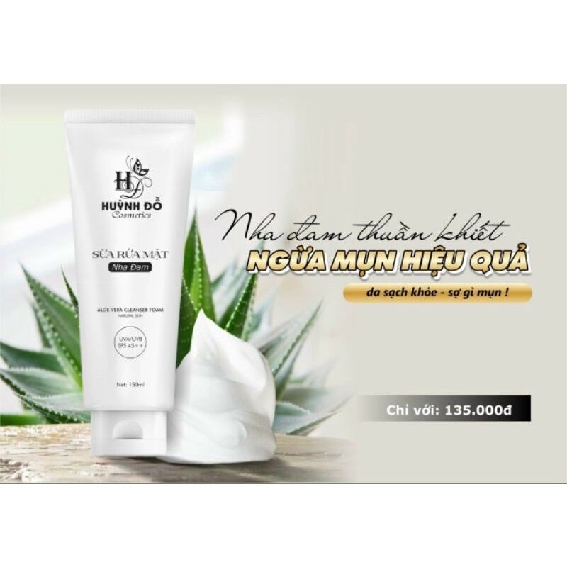 SỮA RỬA MẶT NHA ĐAM HUỲNH ĐỖ