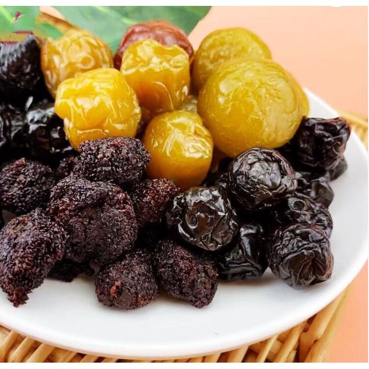 ô mai mận 6 vị bịch 500g