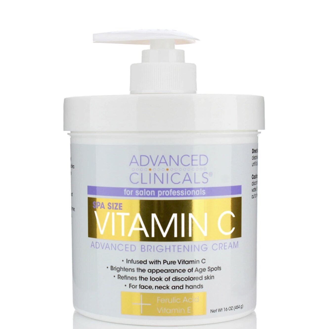 [Hcm]Kem Dưỡng Da Advanced Clinicals Vitamin C 454G